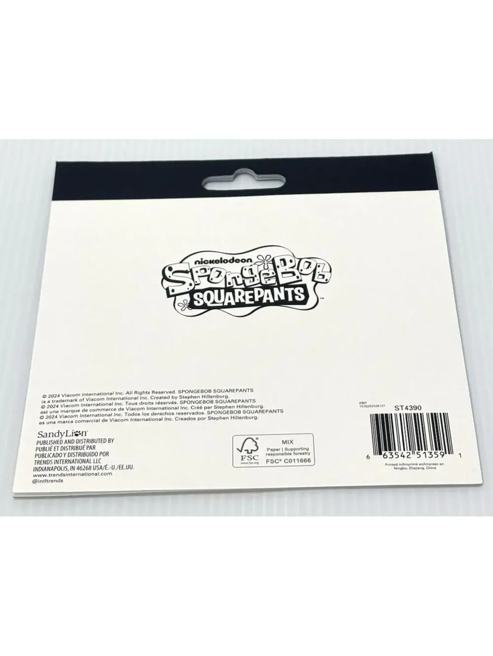 SpongeBob SquarePants Stickerland Pad 120 Stickers 6 Pages Nickelodeon New